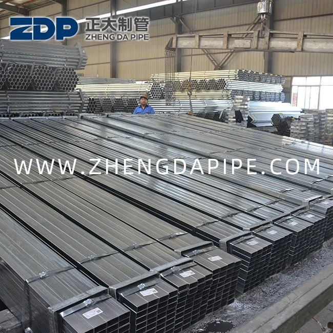 20X20 200X200 Ống hình chữ nhật trước Galvanzied