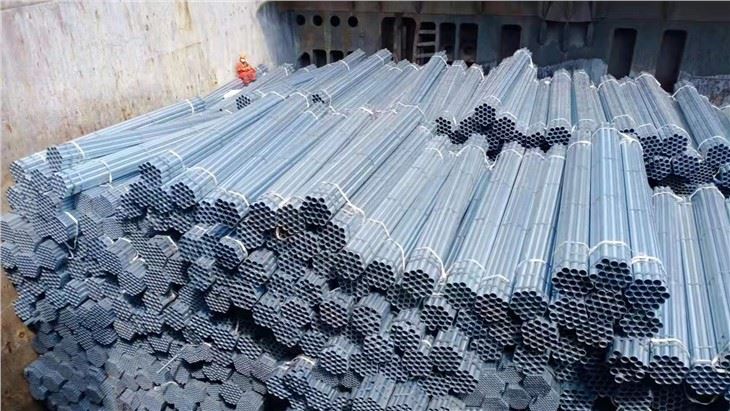Ống thép mạ kẽm nhúng nóng với lớp phủ kẽm 50 Micron