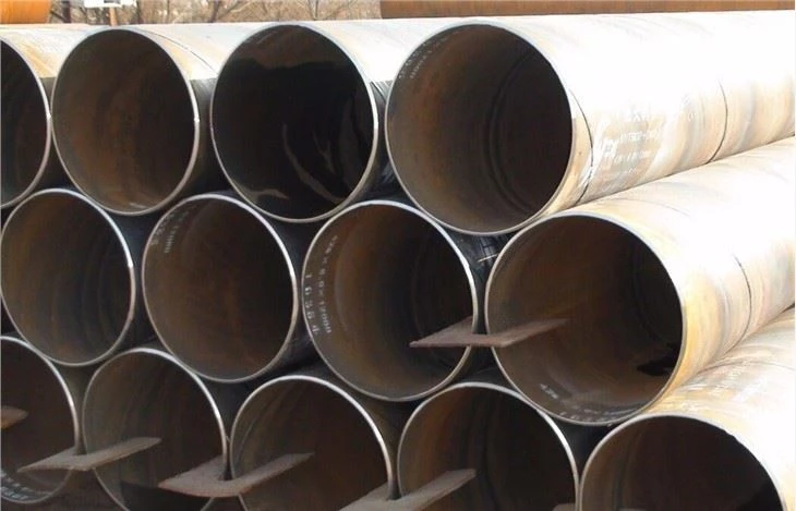 API 5L Cấp B, ERW, Đường ống thép cưa 508mm Đường kính Carbon Ms Ống thép hàn xoắn ốc