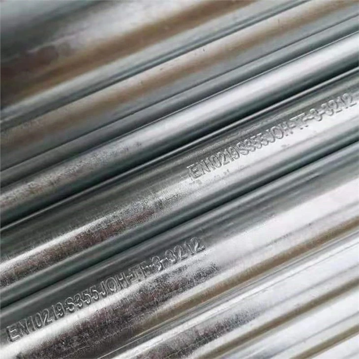 Nhà máy Cung cấp trực tiếp Ống thép 48,3 mm mạ kẽm nhúng nóng cạnh tranh, Ống GI, Ống giàn giáo