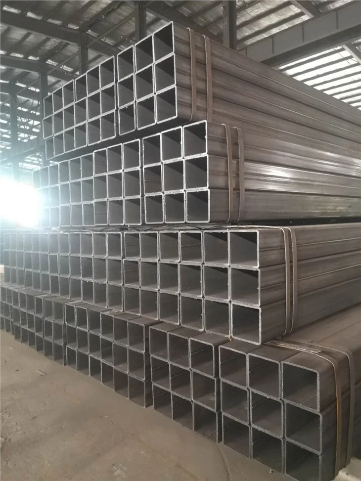 Bán nóng Giá thấp Q235A Q235B Q345B Ống thép rỗng vuông mạ kẽm