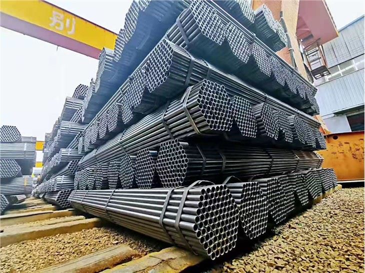 Ống tròn thép đen hàn thẳng ERW