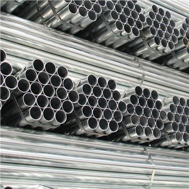 Ống mạ kẽm nhúng nóng với đầu trơn