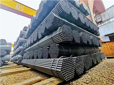 Thép carbon nhẹ ERW Ống tròn thép đen hàn