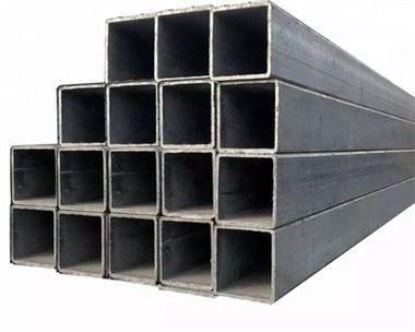 Ống thép ống vuông Ống thép đen Phần rỗng