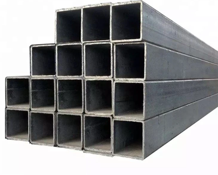Ống thép ống vuông Ống thép đen Phần rỗng